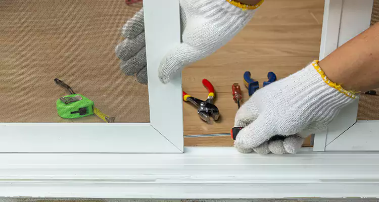 Sliding Glass Door Off Rails Repair in New Smyrna Beach, FL