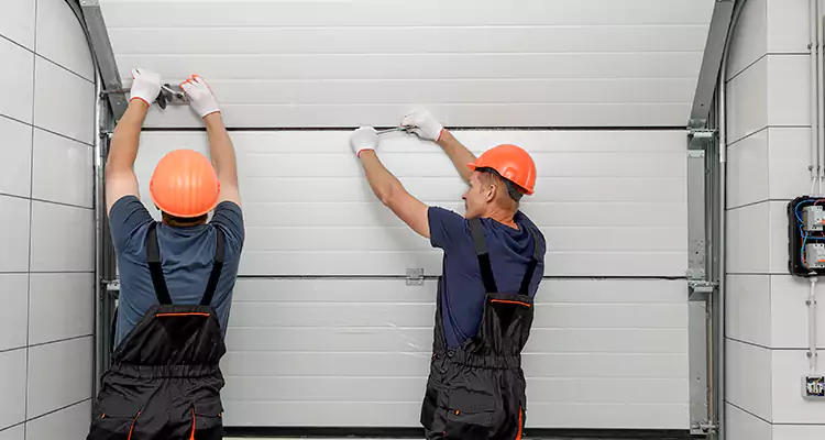 Garage Door Bottom Panel Repair in New Smyrna Beach, FL