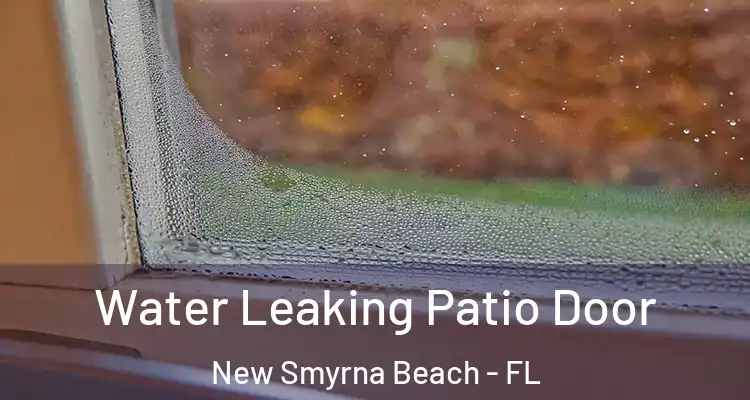  Water Leaking Patio Door New Smyrna Beach - FL
